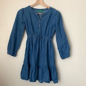 Girls denim dress
